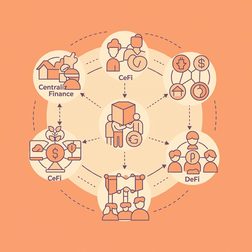 Navigating The Financial Landscape: Understanding Cefi, Defi, And Tradfi-Bitrabo Navigating The Financial Landscape: Understanding Cefi, Defi, And Tradfi