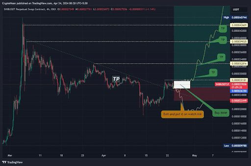 Crypto Analyst Reveals Play-By-Play Profit-Taking Strategy For Shiba Inu