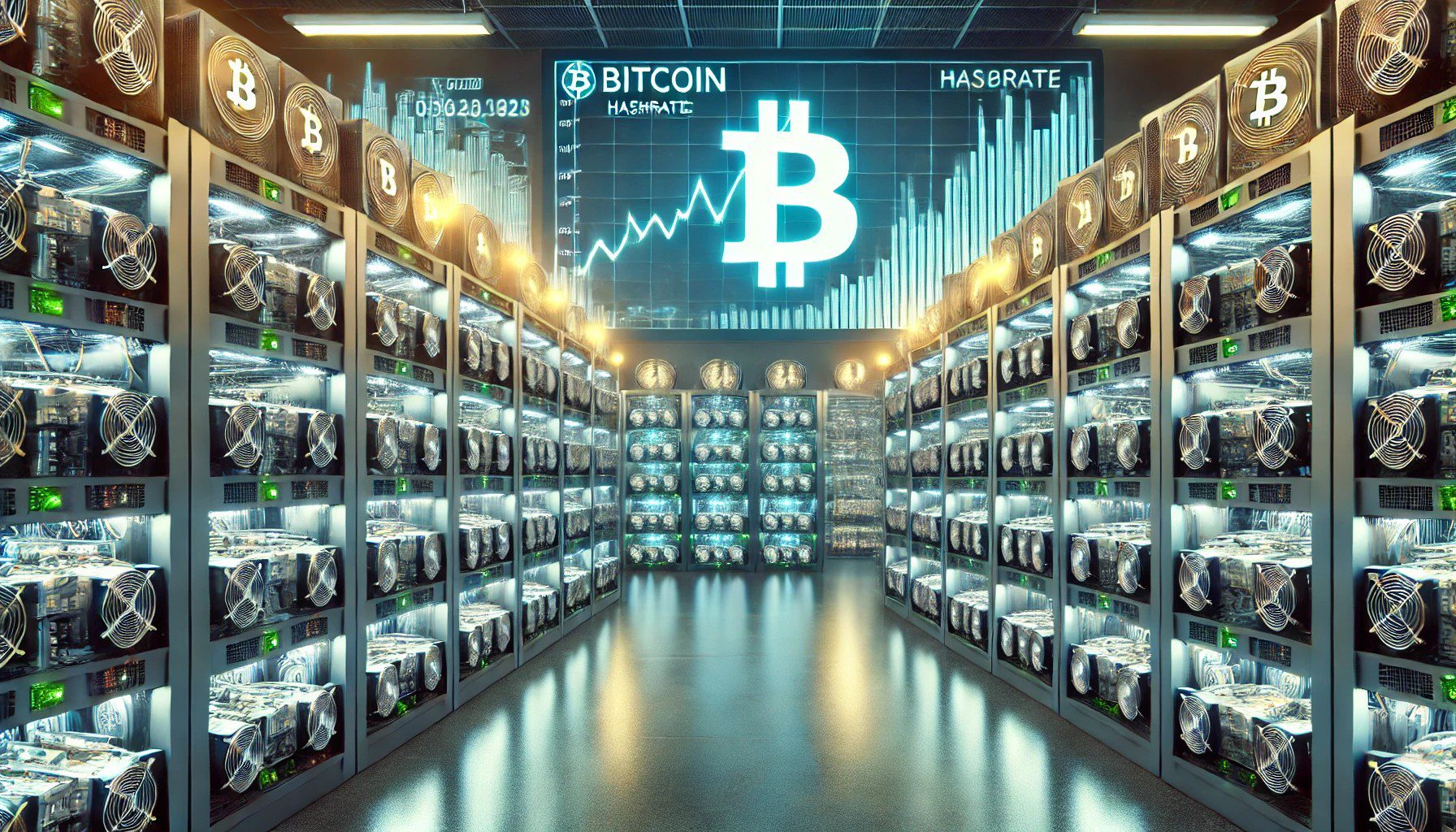 Bitcoin Hashrate Reaches Near Record Highs Amid Price Rebound Above $67,000