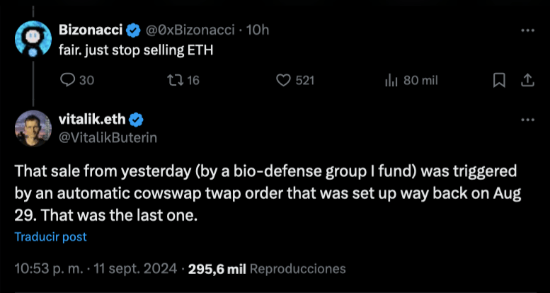 Vitalik Buterin Addresses Concerns Over Recent Sale Of 190 Eth-Bitrabo Ethereum