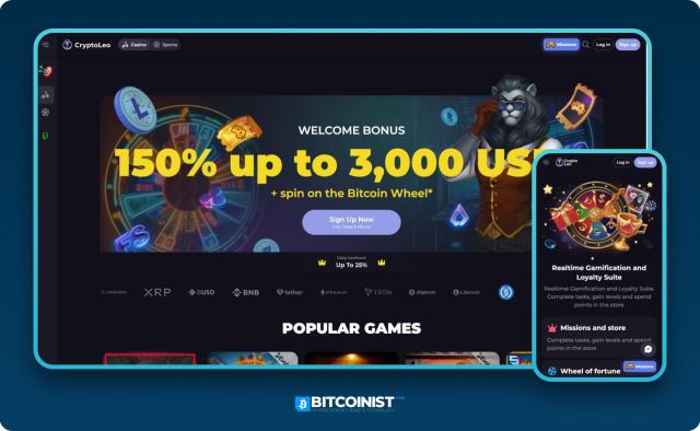 Cryptoleo Bitcoin Casino