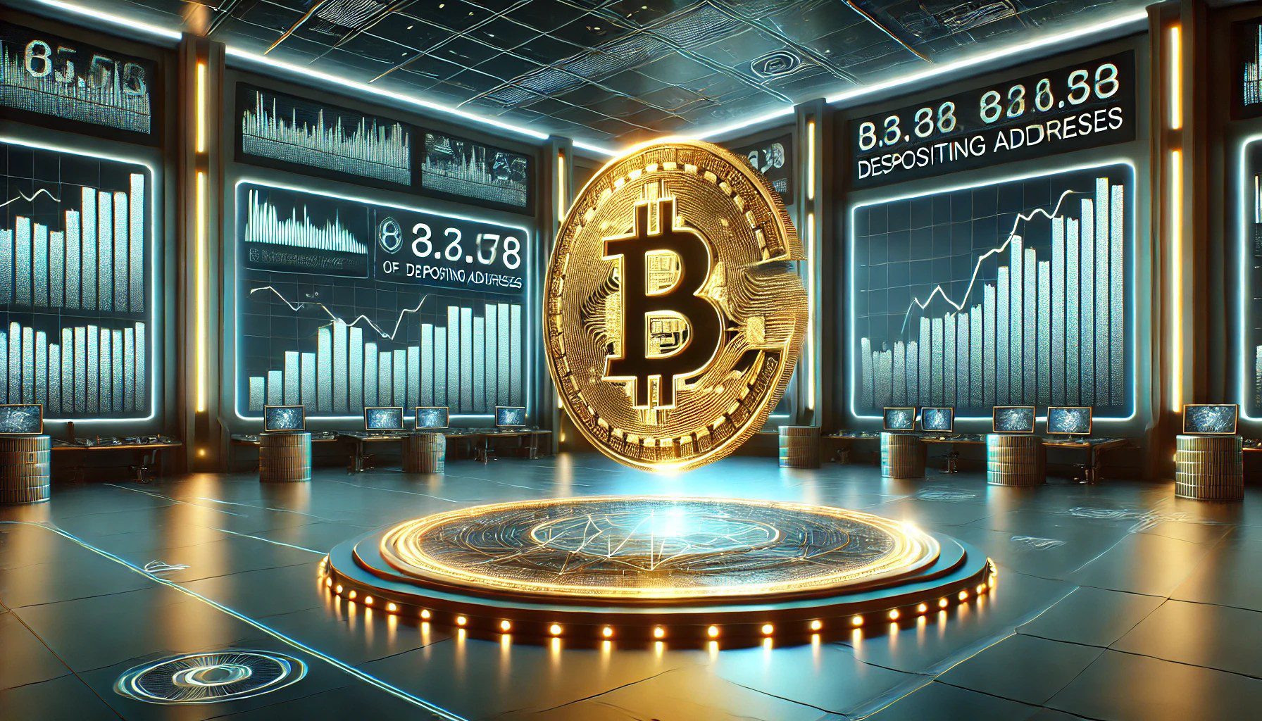 Historic Low In Bitcoin Deposit Addresses Sparks Bullish Sentiment