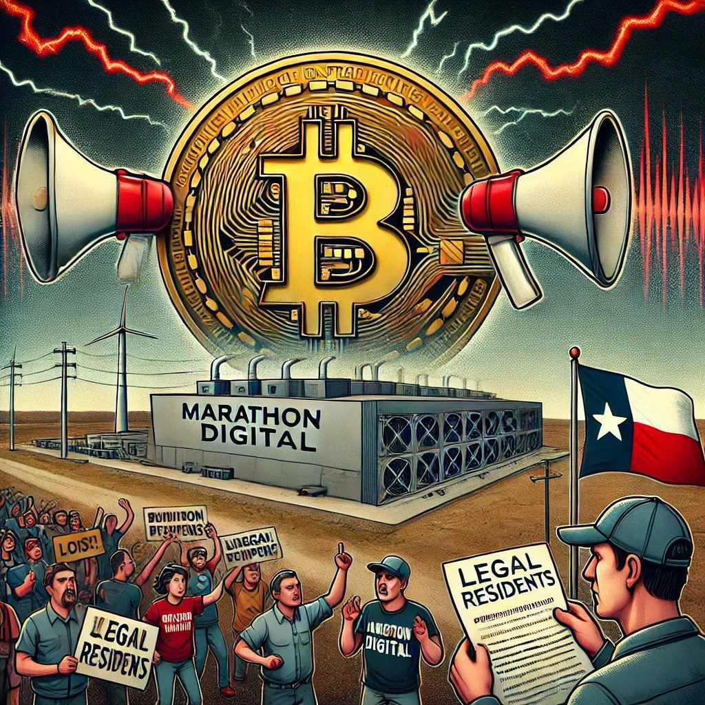 Texas Legal Battle: Residents Take On Marathon Digital Over Bitcoin Mining Disturbances
