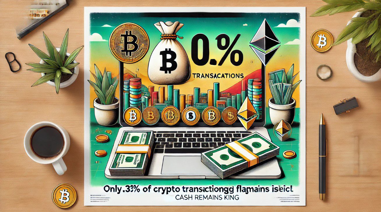 Crypto Crystal Clear: Just 0.3% Of Transactions Labeled Illicit, Cash Still Reigns Supreme