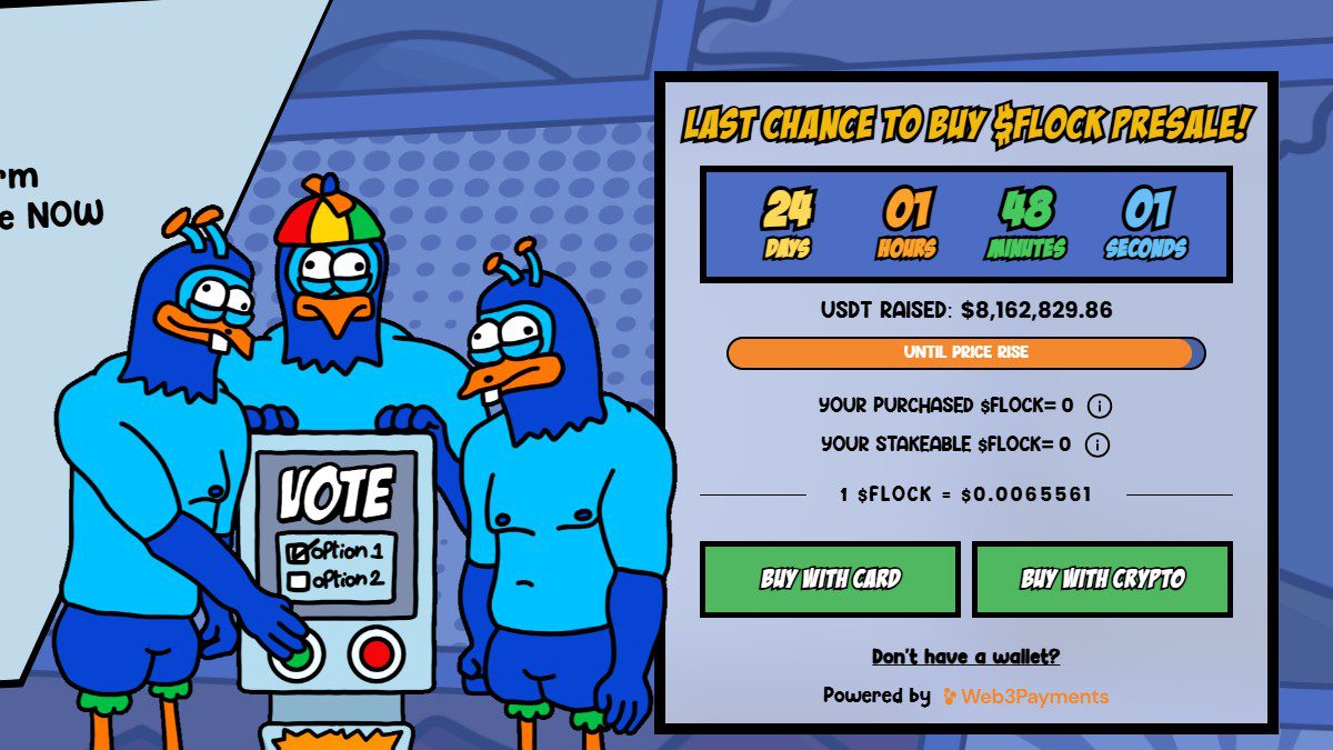 Flockerz Presale Countdown: Grab Your Chance For Potential Wealth In The Final 24 Days!-Bitrabo Flockerz Presale Countdown: Grab Your Chance For Potential Wealth In The Final 24 Days!