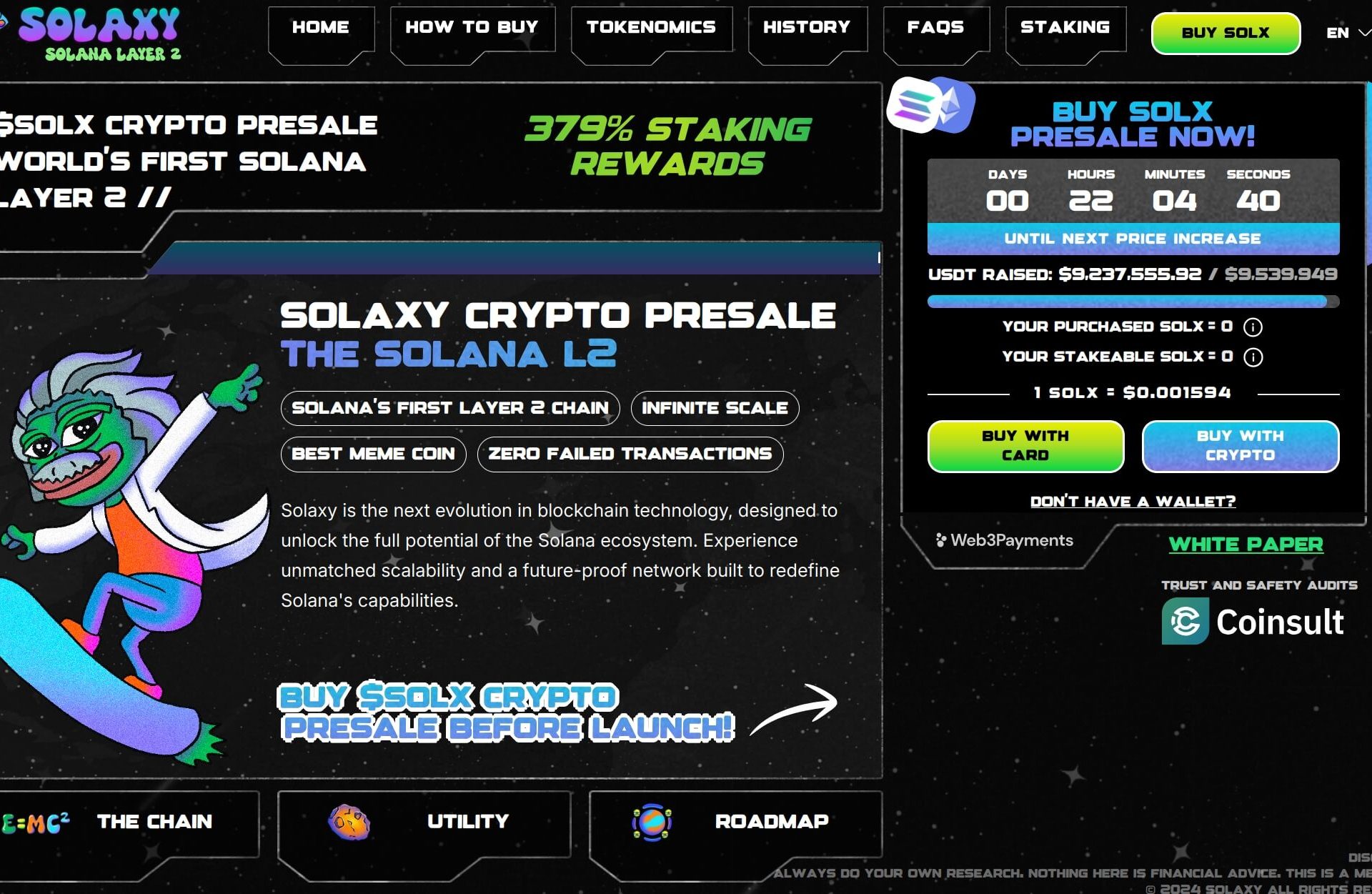 The Rise Of $Solx: The Next Breakthrough In Cryptocurrency?