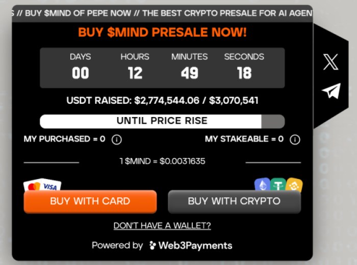 $Mind Presale