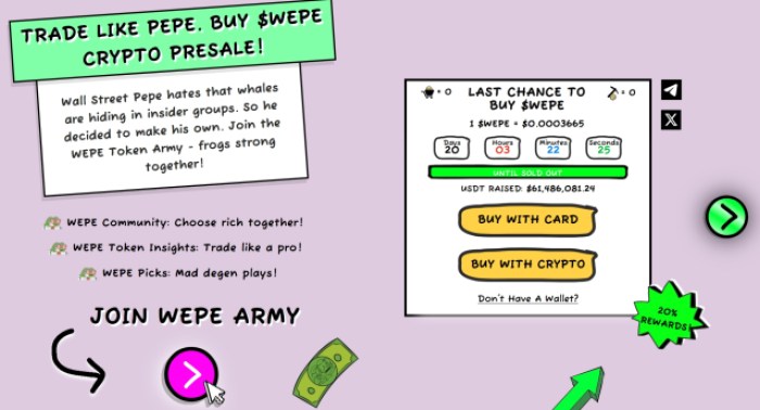 Elon Musk'S D.o.g.e.: A Revolutionary Crypto To Minimize Government Expenditure-Bitrabo Wall Street Pepe Presale