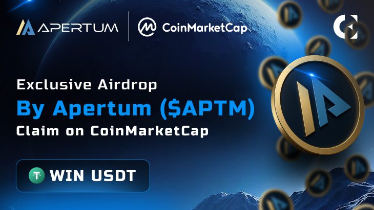 Apertum Unveils Airdrop On Coinmarketcap With 5,000 Usdt Up For Grabs