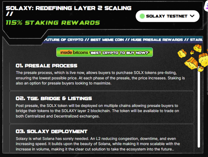 Solaxy Layer 2 Scaling