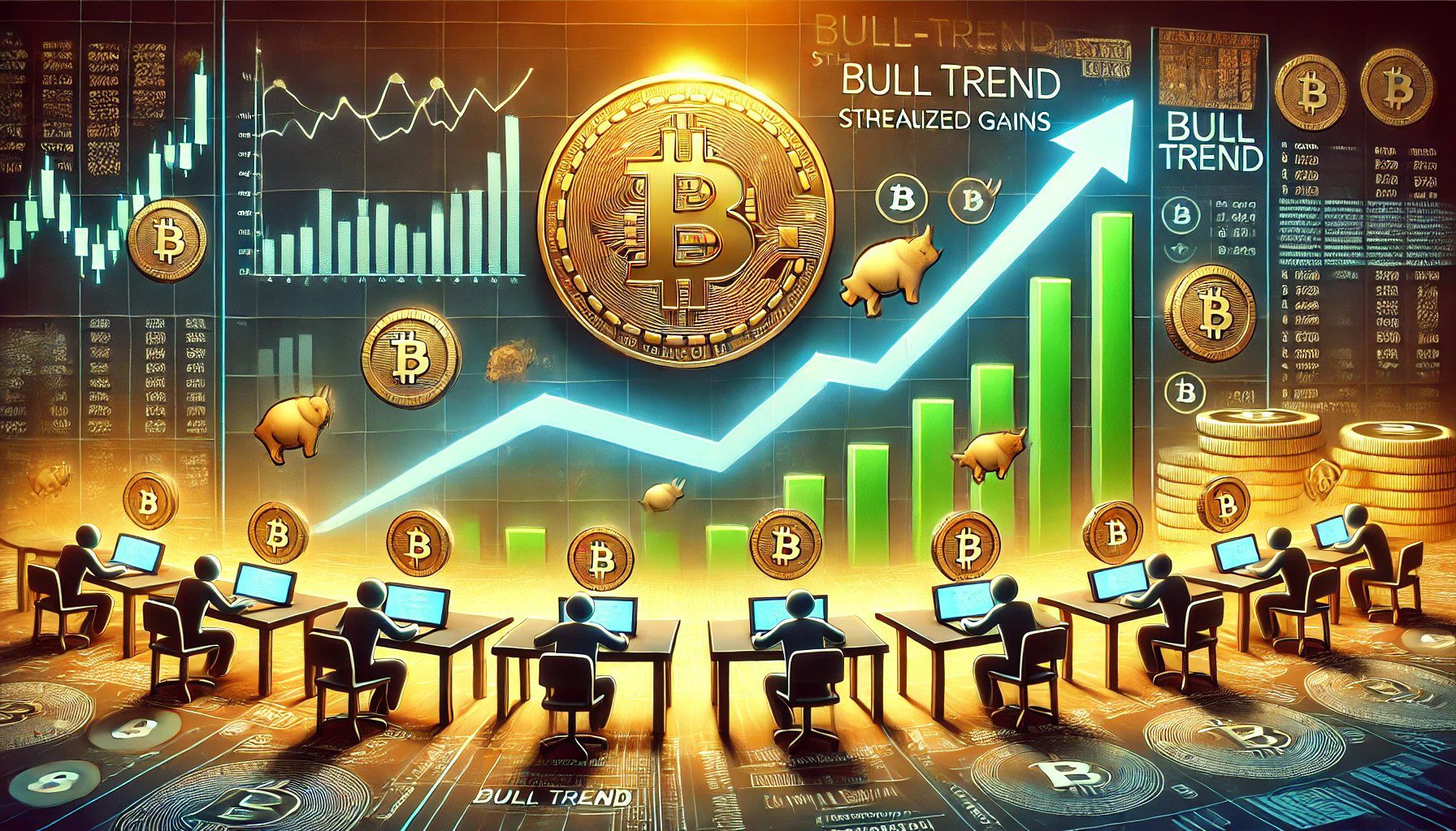 Bitcoin Short-Term Holders Secure Gains As Bull Trend Persists