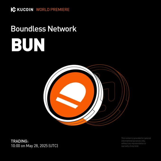 Boundless Network ($Bun) Launches On Kucoin May 28Th
