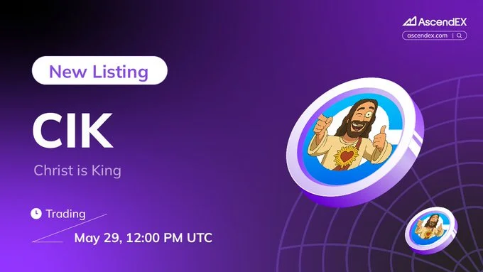 $Cik Launching On Ascendex: Don’T Miss The Listing!