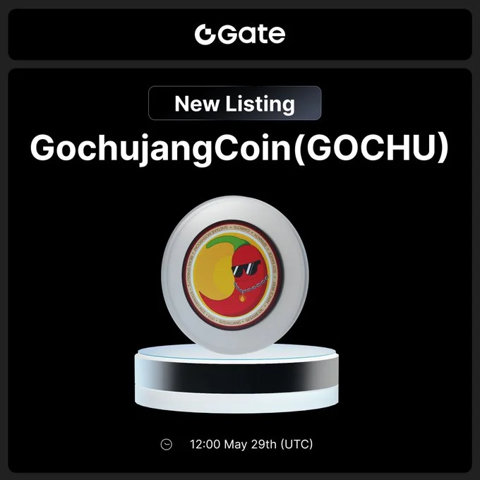 Gochujangcoin $Gochu Launches On Gate.io May 29, 2025