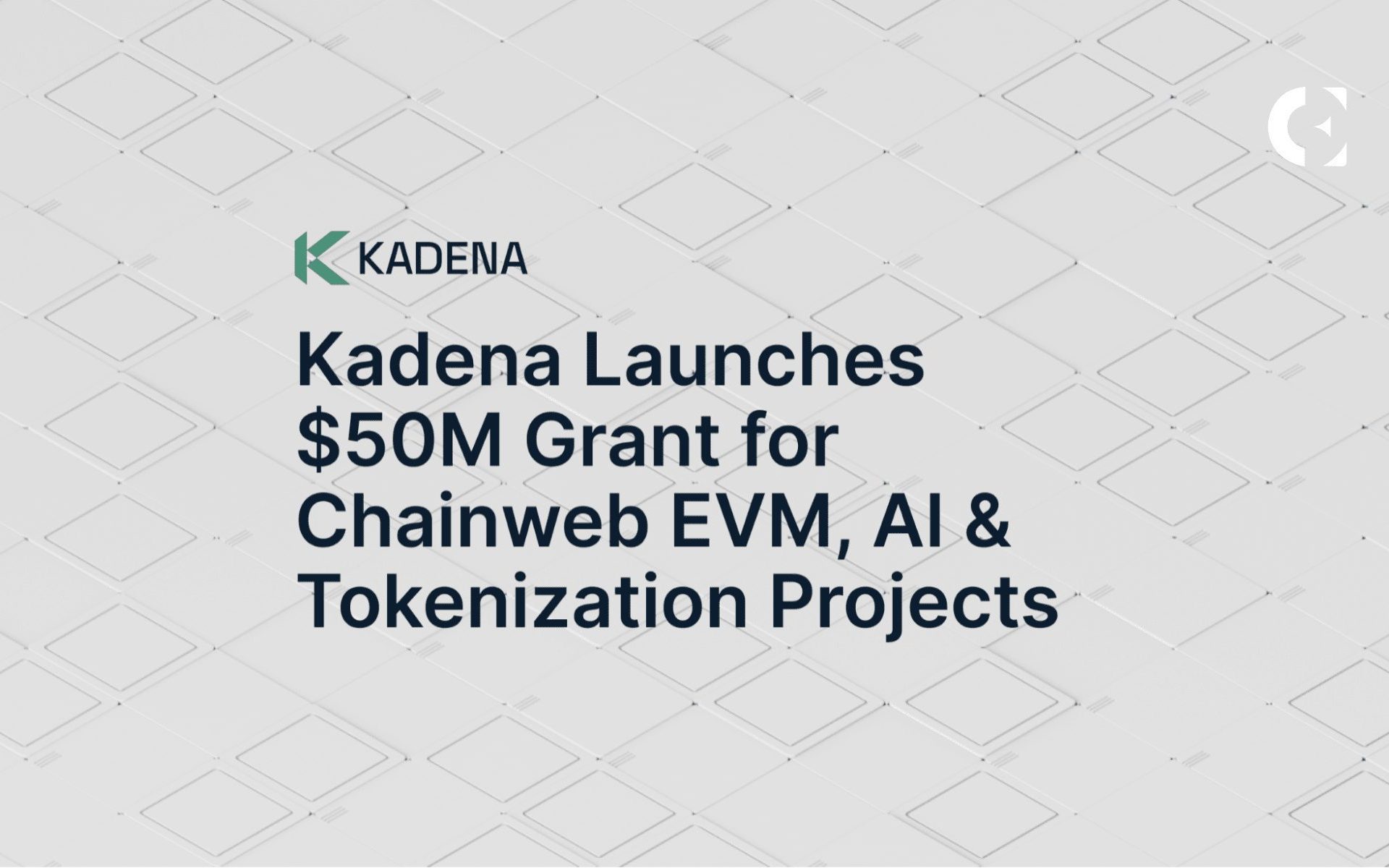 Kadena Unveils $50M Grant For Game-Changing Projects