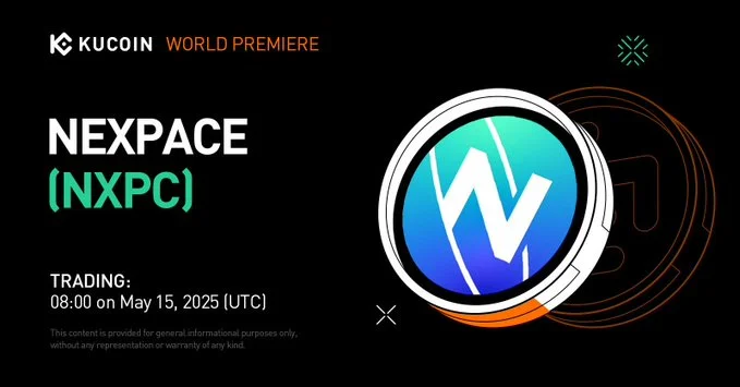 Nexpace $Nxpc Launching On Kucoin May 15, 2025