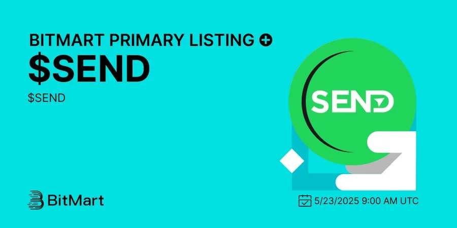 $Send Launching On Bitmart: Don’t Miss Out On May 23
