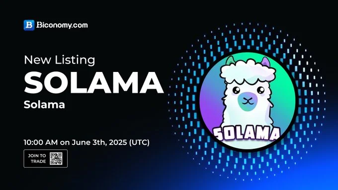 Solama $Solama Launches On Biconomy Exchange June 3, 2025