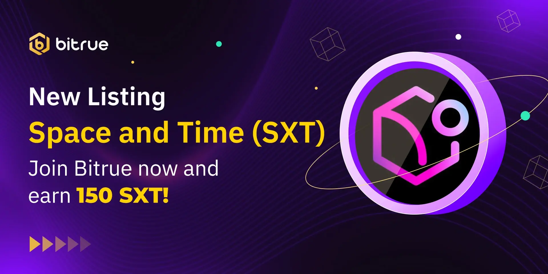 Sxt Launching On Bitrue Exchange May 12, 2025 At 10:00 Utc