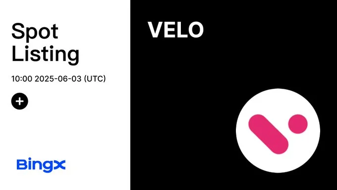 Velo $Velo Launching On Bingx Exchange June 3, 2025