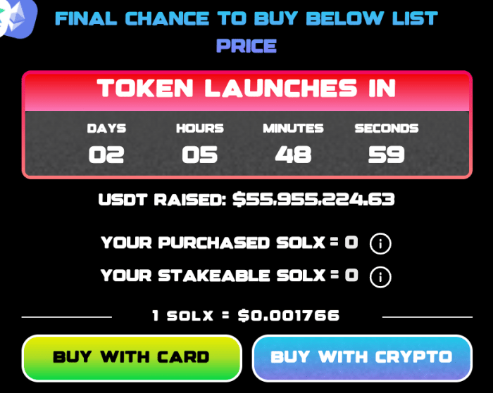 Buy Solaxy Before Token Launch.