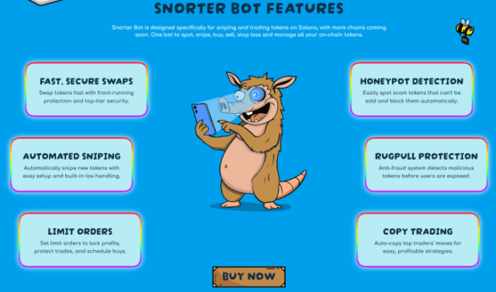 Features Of Snorter Bot