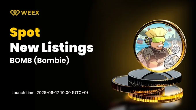 Bombie ($Bomb) Launching On Weex Exchange June 17, 2025