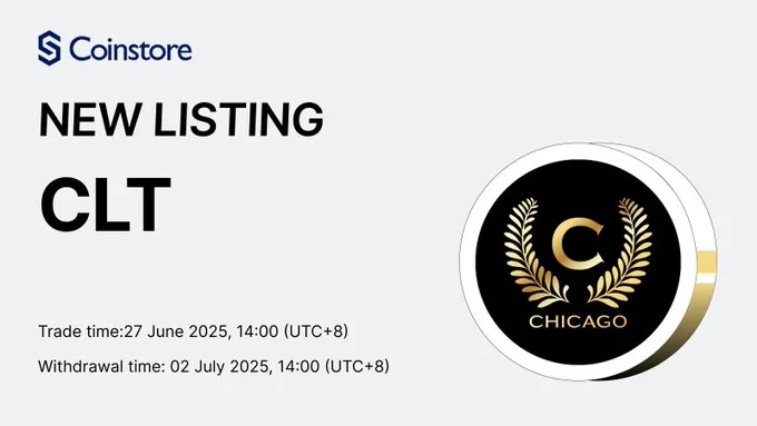 Clt Token Launches On Coinstore Exchange June 27, 2025