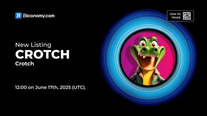 Crotch $Crotch Debuts On Biconomy Exchange June 17, 2025