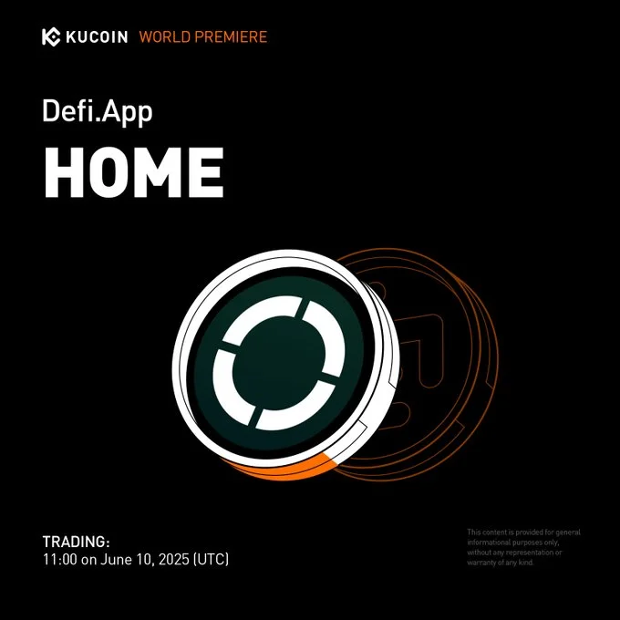 $Home To Launch On Kucoin With Exciting Home/Usdt Pairing