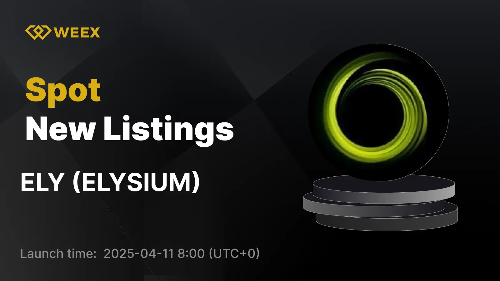 $Ely Launching On Weex Exchange June 24 At 08:00 Utc