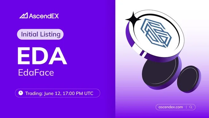 Edaface $Eda Launching On Ascendex June 12, 2025