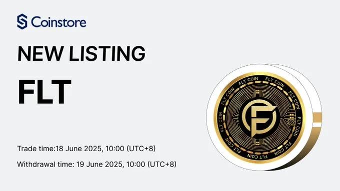 Fltcoin $Flt Debuts On Coinstore Exchange June 18, 2025
