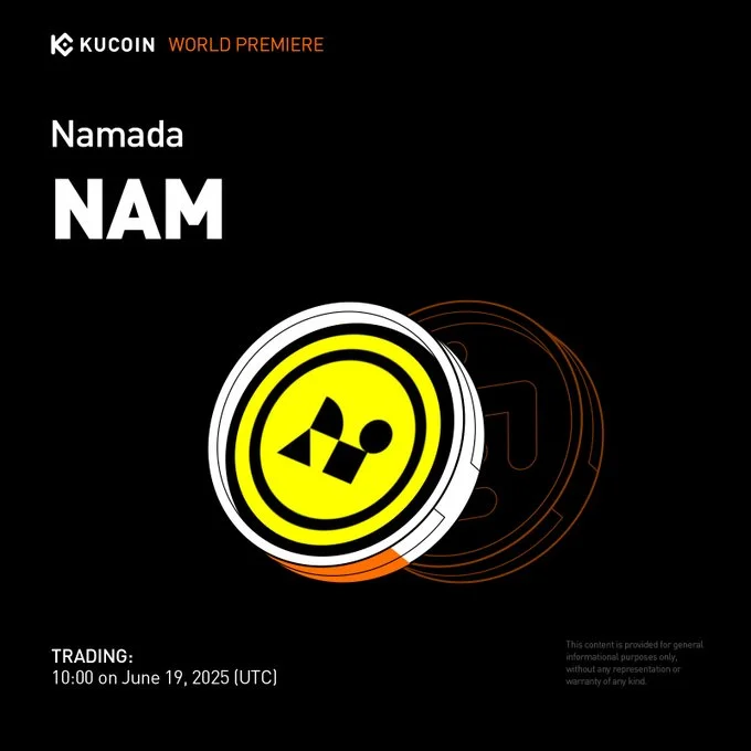 Namada $Nam Launches On Kucoin: Don'T Miss Out June 19, 2025-Bitrabo Namada $Nam Launches On Kucoin: Don’T Miss Out June 19, 2025