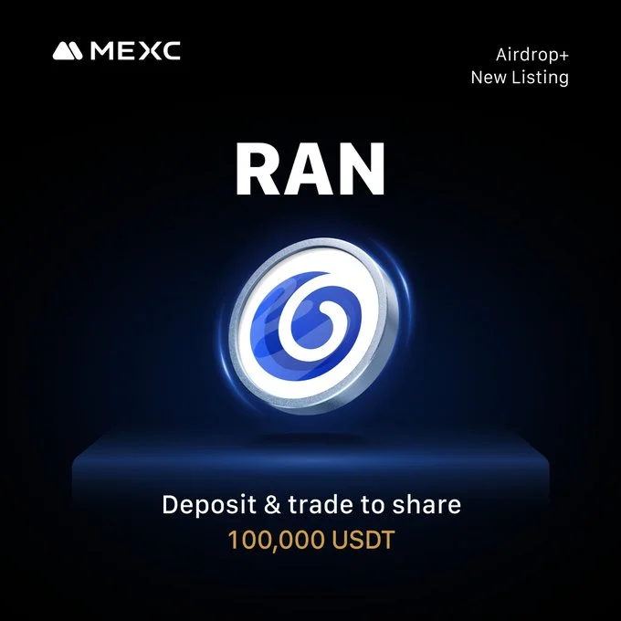 $Ran Hits Mexc Exchange: Trading Starts June 24, 2025