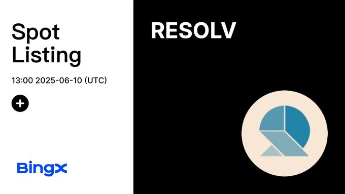 Get Ready: $Resolv Launching On Bingx June 10, 2025-Bitrabo Get Ready: $Resolv Launching On Bingx June 10, 2025