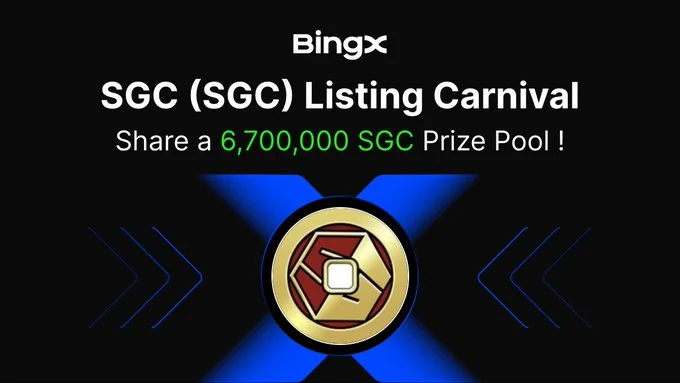 Sgc $Sgc Launching On Bingx: Mark Your Calendar For June 13