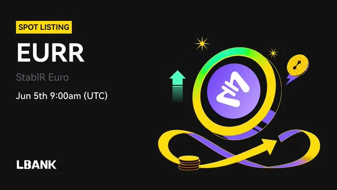 Stablr Euro $Eurr Goes Live On Lbank June 5, 2025