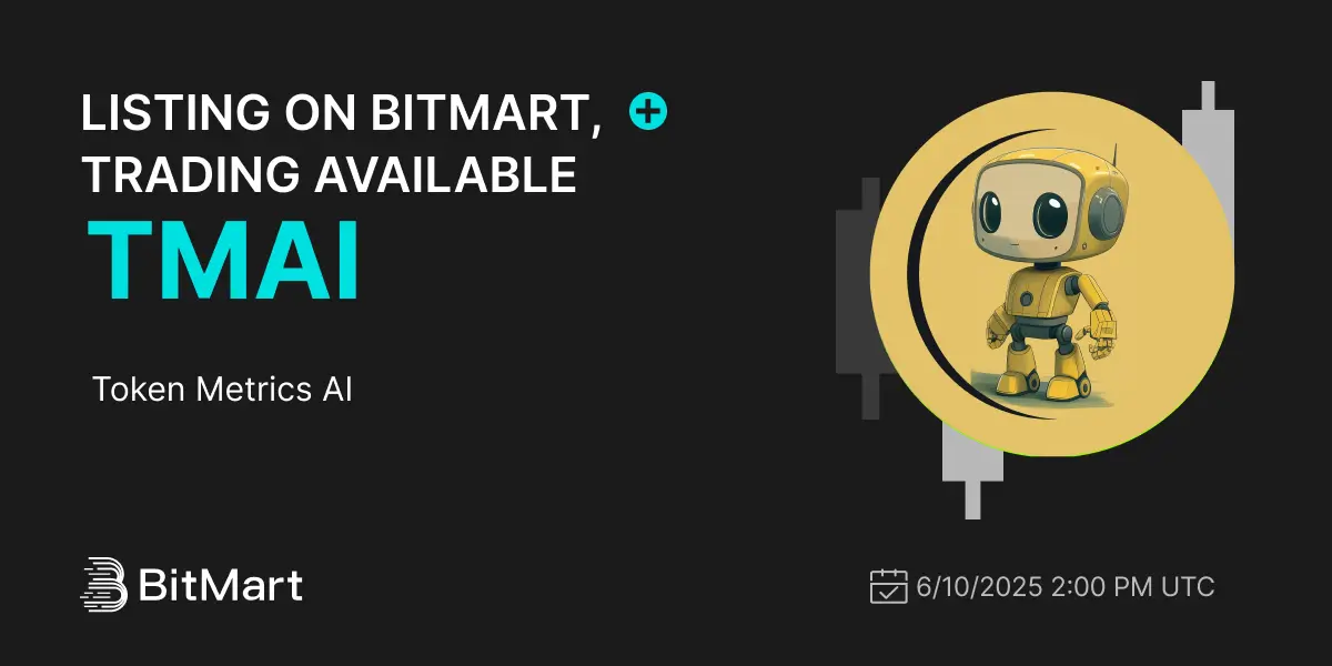 Token Metrics Ai $Tmai Launching On Bitmart June 10, 2025