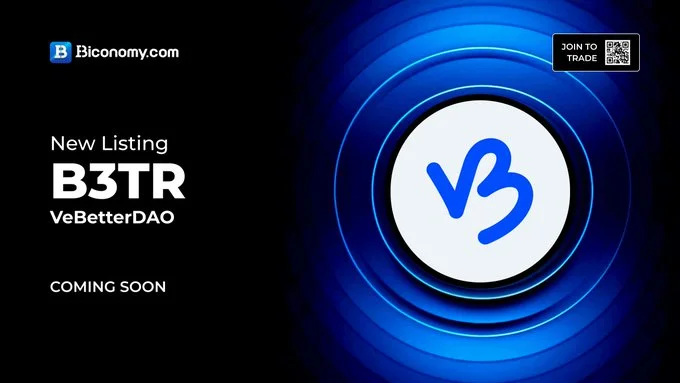 Vebetterdao $B3Tr Debuts On Biconomy Exchange June 9, 2025