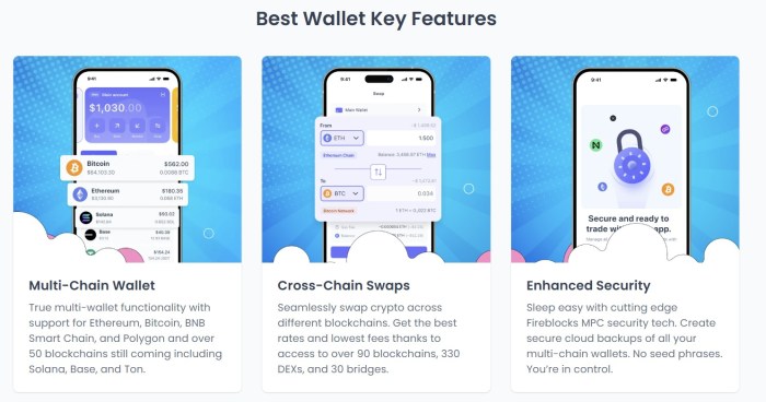 Exploring Best Wallet'S Offers, Including Multi-Chain Support And Essential Services.