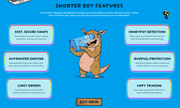Snorter Bot Features.