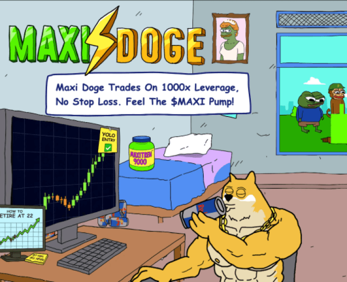 Maxi Doge Token Illustration