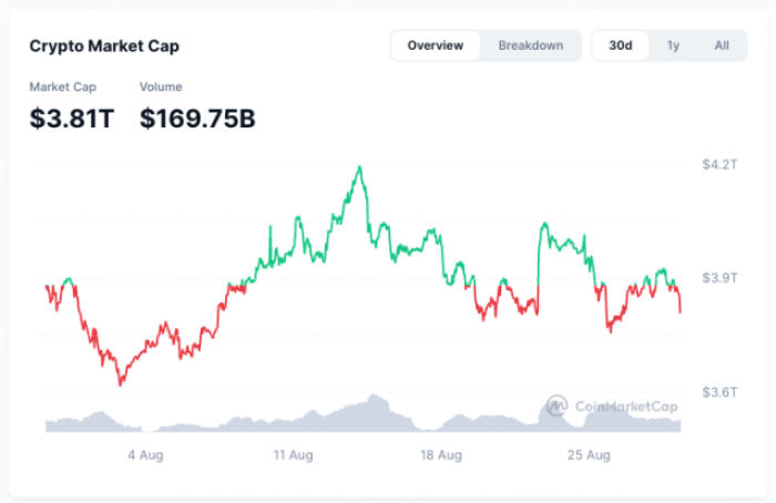 Crypto Market Cap Trends