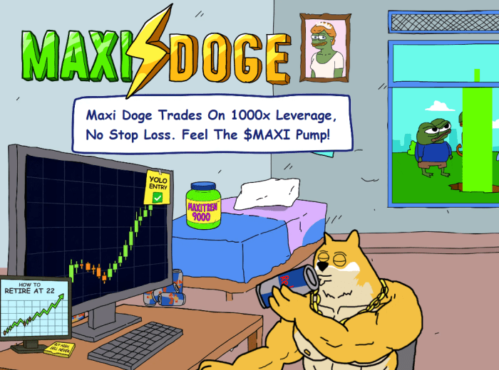Maxi Doge Presale Gets Pumped.