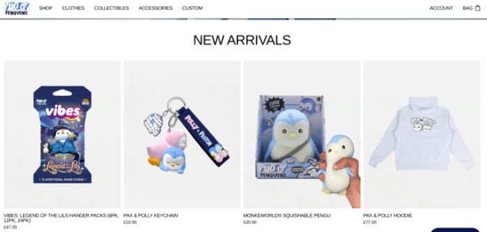 Unlock The Future Of Crypto With Bitnomial Today-Bitrabo Pudgy Penguins Products Available For Purchase In The Real World.