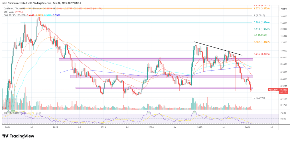 Cardano Founder Plans To Auction Luxury Toys And Jet-Bitrabo Current Cardano Pricing