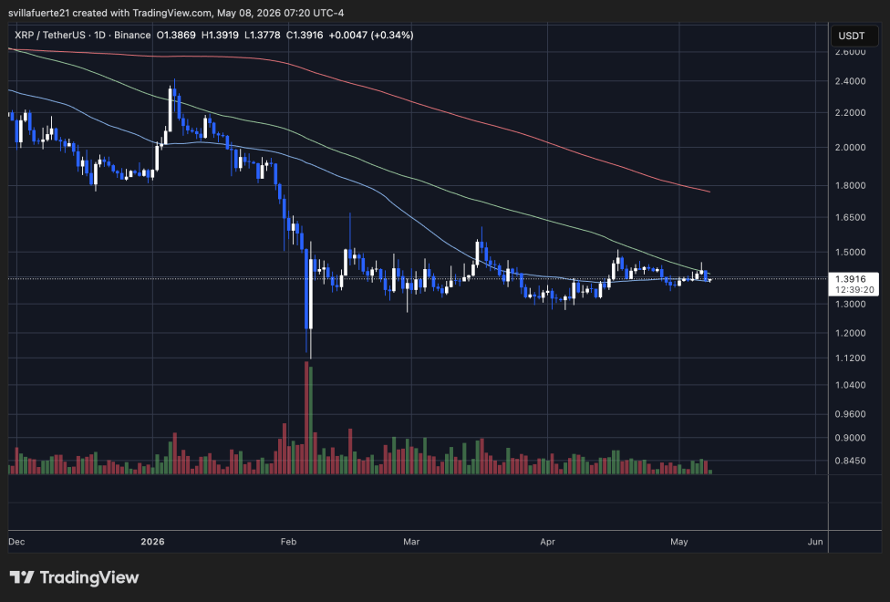 XRP holds key demand level | Source: XRPUSDT chart on TradingView